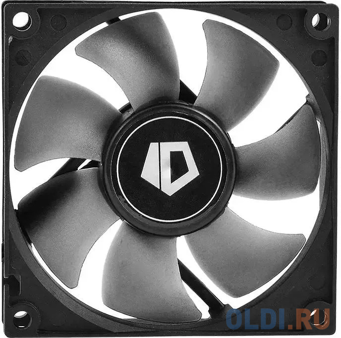 Вентиляторы ID-Cooling  ОЛДИ Вентилятор для корпуса ID-COOLING 80x80mm 3pin PWM slim Black (NO-8025-SD)