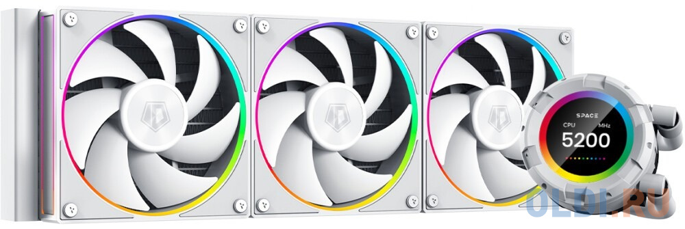 Система охлаждения жидкостная для процессора ID-Cooling SL360 WHITE