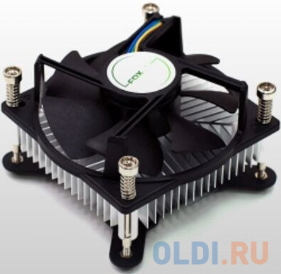 Охлаждение CPU/ Foxline D65 Intel CPU cooler, AlCu, LGA115*, TDP 65W, Hight 17mm