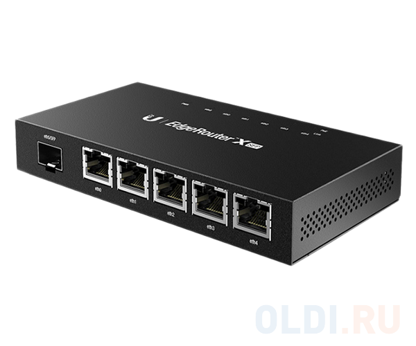   ОЛДИ Маршрутизатор Ubiquiti ER-X-SFP(EU) EdgeRouter X, 6-Port, PoE, SFP