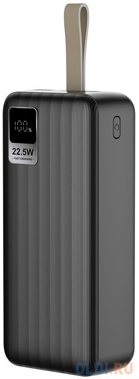  Perfeo Powerbank WATERFALL 30000 mAh/LED дисплей/PD + QC 3.0/Type-C/2 USB/Выход: 5A, max 22.5W/Black (PF_D0174)