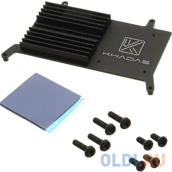 Вентиляторы и радиаторы  ОЛДИ New VIMs Heatsink Heatsink designed for VIMs, Aluminum, Black, VIMs Thermal Pad