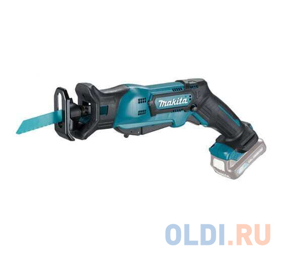 Makita JR103DZ Пила сабельная аккумуляторная [JR103DZ] {10.8В,Li-ion(слайд),0-3300\\м,ход-13мм,рез-50мм,1.3кг,кор,подсв,б\\кл замен пилки,б\\ак,з\\у}