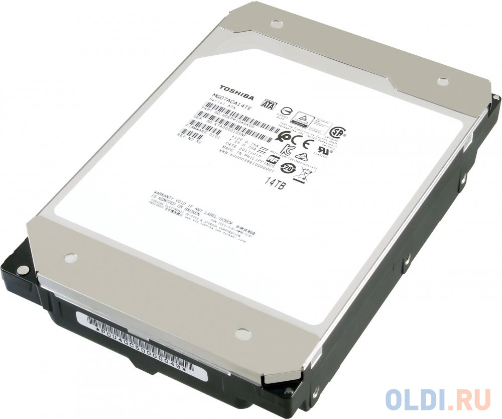 Жесткий диск Toshiba SAS 3.0 14Tb MG07SCA14TE Enterprise Capacity (7200rpm) 256Mb 3.5"