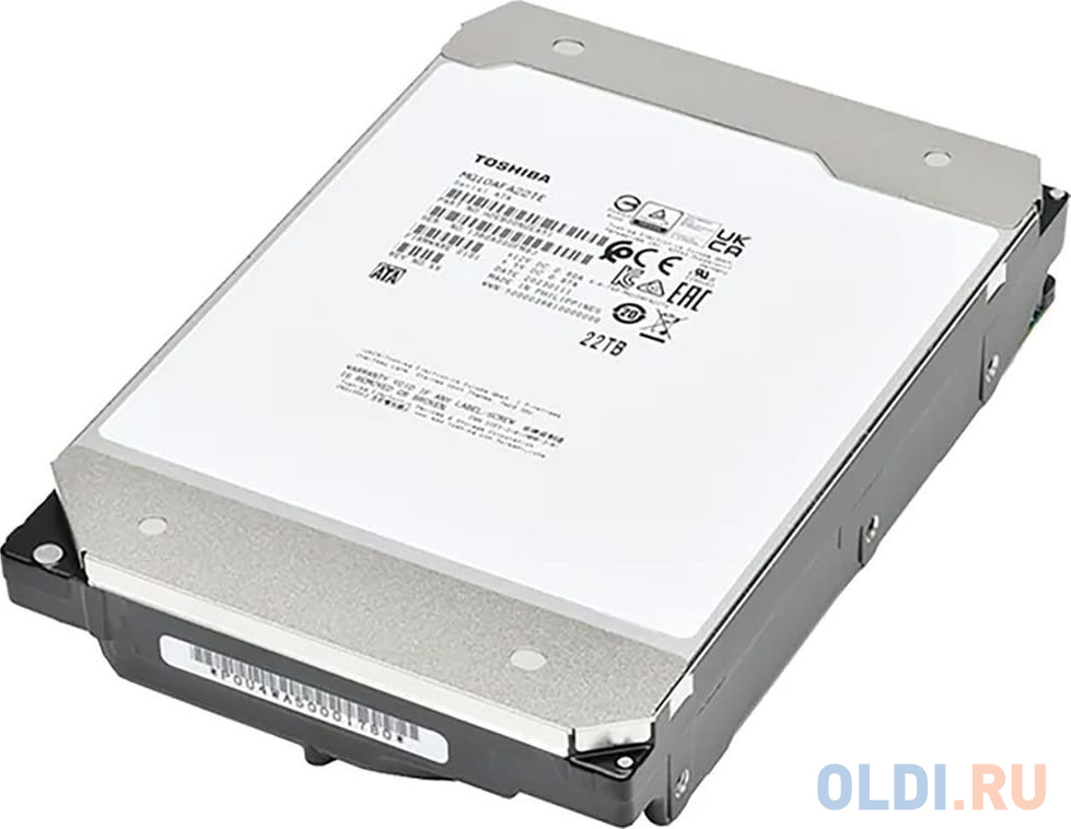 Жесткий диск Toshiba SATA-III 22TB MG10AFA22TE Server Enterprise Capacity 512E (7200rpm) 512Mb 3.5"