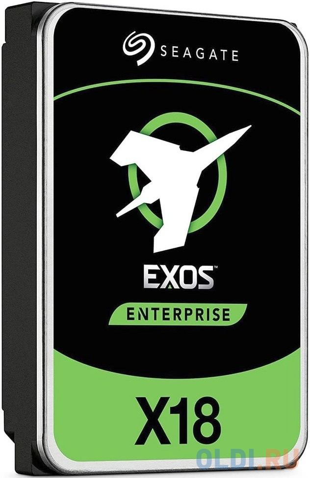 Жесткий диск серверный Seagate 3.5 14TB Seagate Exos X18 SAS 12Gb/s, 7200rpm, 256MB, 512e/4kn,