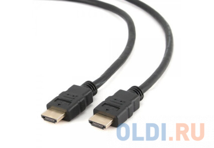 HDMI кабели  ОЛДИ Кабель HDMI 1.8м Bion BXP-CC-HDMI4-018 круглый черный