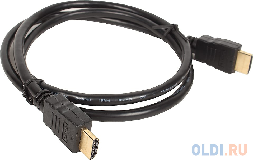 HDMI кабели VCOM Telecom Кабель Telecom HDMI 19M/M ver 2.0 ,1m <TCG200-1M