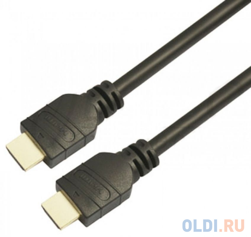 Кабель HDMI 10м LAZSO WH-111 круглый черный