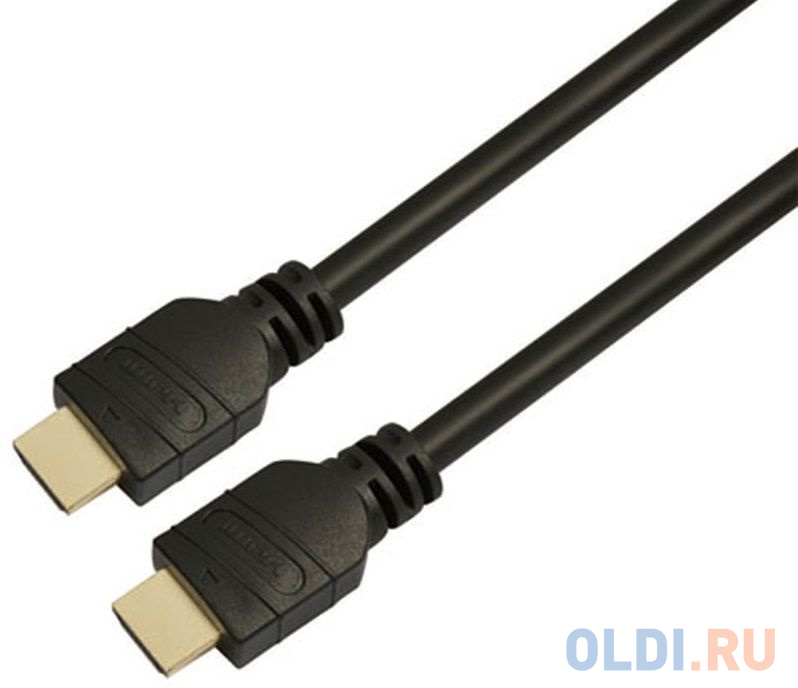 Кабель HDMI 20м LAZSO WH-111 круглый черный