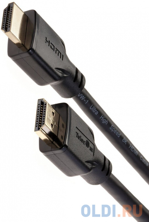 Кабель HDMI 19M/M,ver. 2.1, 8K@60 Hz 2m Telecom <TCG255-2M>