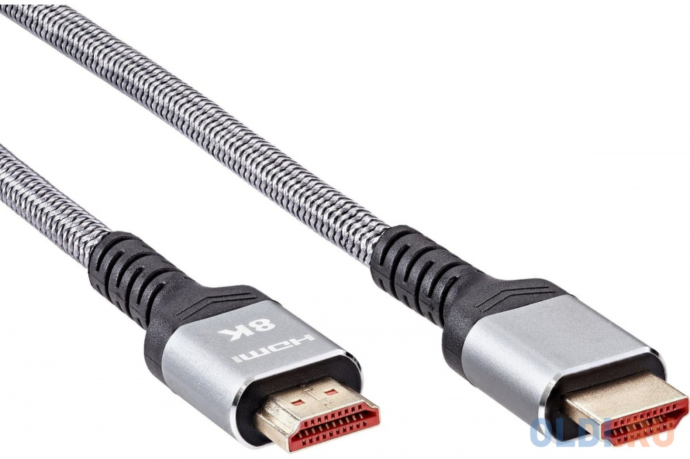 Кабель/ Кабель HDMI 19M/M,ver. 2.1 8KX60Hz (Econom) оплетка 1.5m iOpen <ACG859A-1.5>