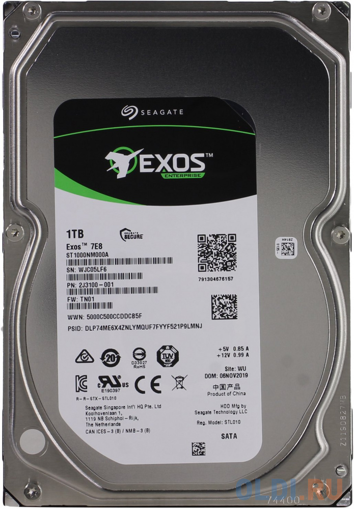  Жесткий диск Seagate ST1000NM000A 1 Tb