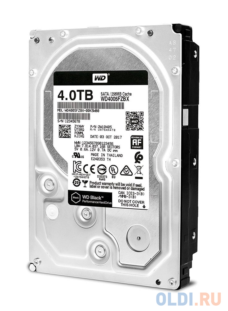   ОЛДИ Жесткий диск Western Digital WD4005FZBX 4 Tb