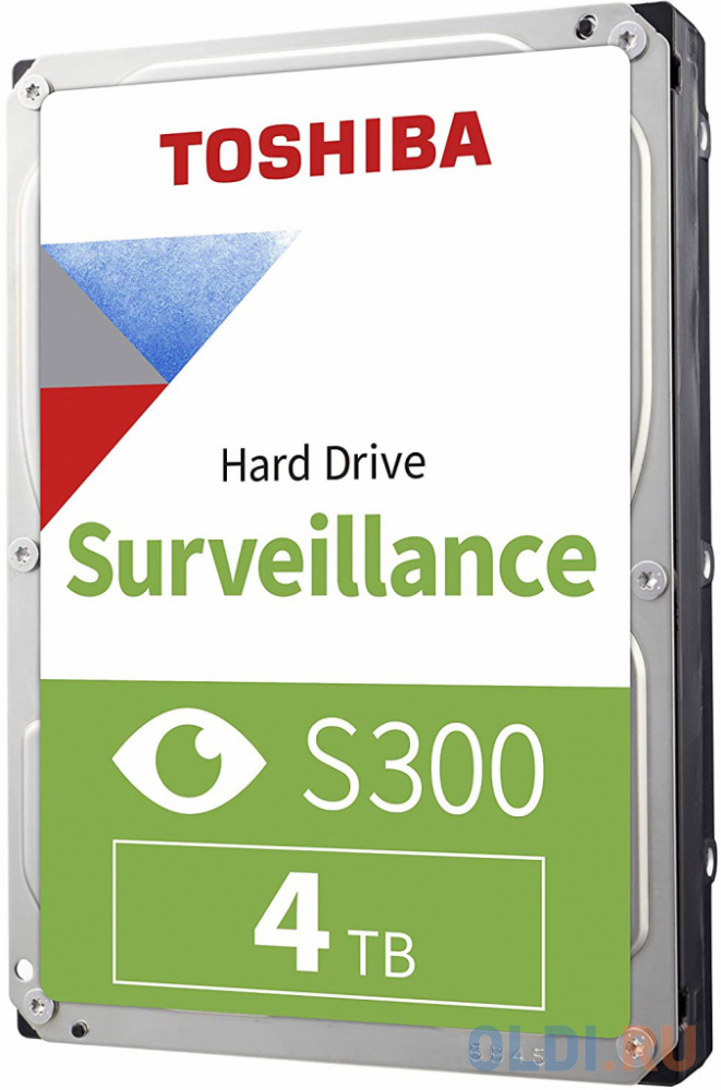 Жесткий диск Toshiba SATA-III 4Tb HDWT840UZSVA Surveillance S300 (5400rpm) 256Mb 3.5"