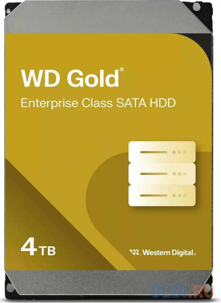 Жесткий диск WD SATA-III 4TB WD4004FRYZ Desktop Gold 512E (7200rpm) 256Mb 3.5"