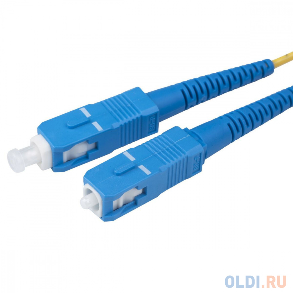 Hyperline FC-D2-9-SC/UR-SC/UR-H-2M-LSZH-YL Патч-корд волоконно-оптический (шнур) SM 9/125 (OS2), SC/UPC-SC/UPC, 2.0 мм, duplex, LSZH, 2 м