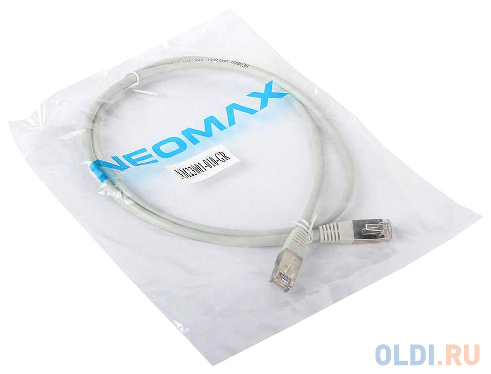 NEOMAX (NM23001-010) Шнур коммут. FTP 1 м.,гибкий,Кат. 5е