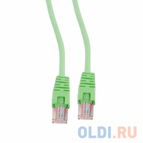  Патч-корд UTP Cablexpert PP12-2M/G  кат.5e, 2м, литой, многожильный (зеленый)