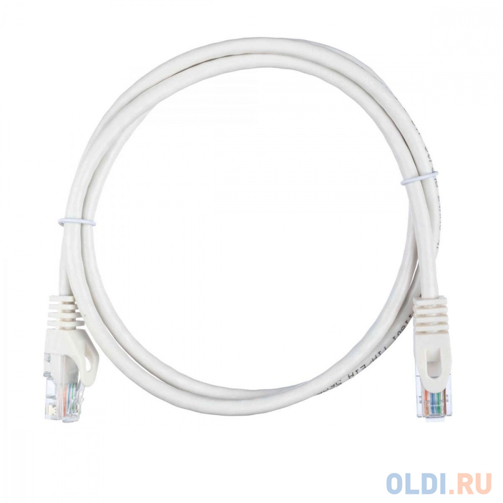 Патч-корд ACD-LPU5C-10W [ACD-LPU5C-10W] Cat5e UTP 24AWG 4Pair, 7/0.18мм CU Белый, 1.0м, (741746)