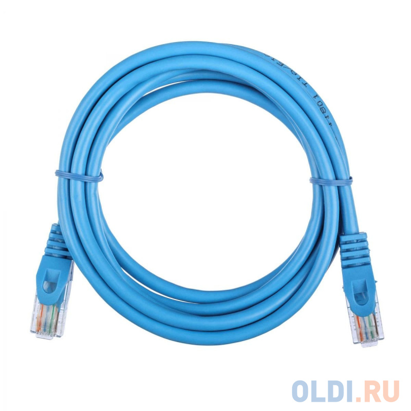 Патч-корд ACD-LPU5E-20L [ACD-LPU5E-20L] Cat5e UTP 24AWG 4Pair, 7/0.18мм CCA Синий,2.0м (741548)