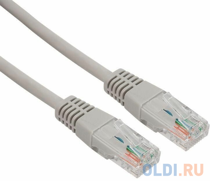 Rexant (18-8004) Патч-корд U/UTP, CAT5E, RJ45-RJ45, LSZH серый, 1,5м