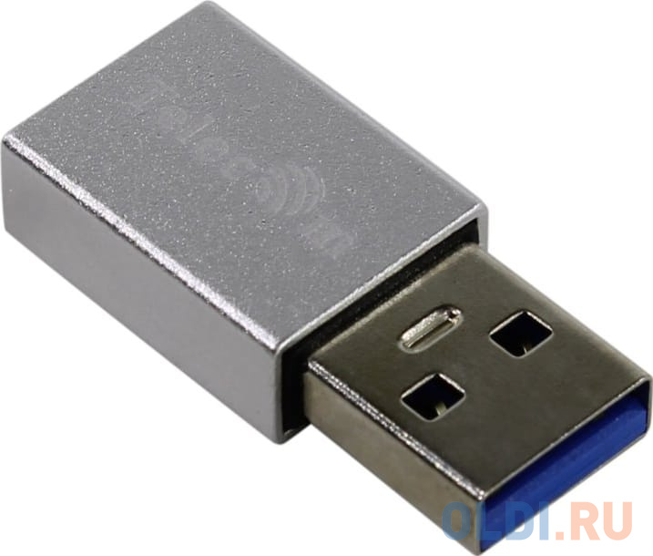 Переходник USB Type C USB 3.0 TELECOM TA432M серебристый