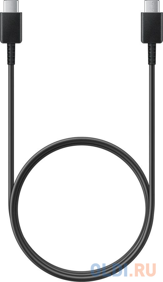 Кабель USB Type C 1м Samsung EP-DA705 круглый черный