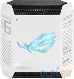 ASUS ROG GT6(W-1-PK)//1 access point /802.11ax, 574 + 4804Mbps, 2,4 + 5 gGz, white; 90IG07F0-MU9A30