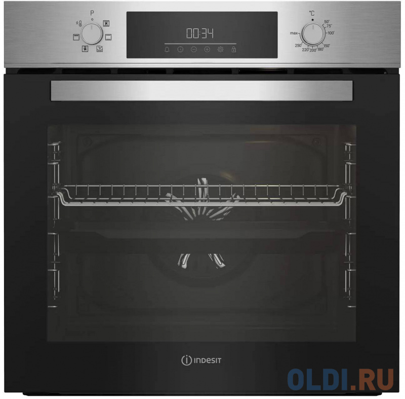 Электрический шкаф Indesit IFE 3644 IX нержавеющая сталь
