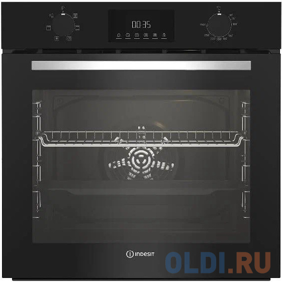 Электрический шкаф Indesit IFE 3644 BL черный