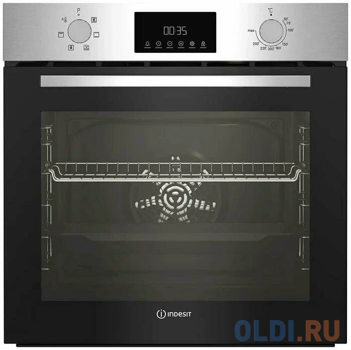 Электрический шкаф Indesit IFE 3644 J IX нержавеющая сталь