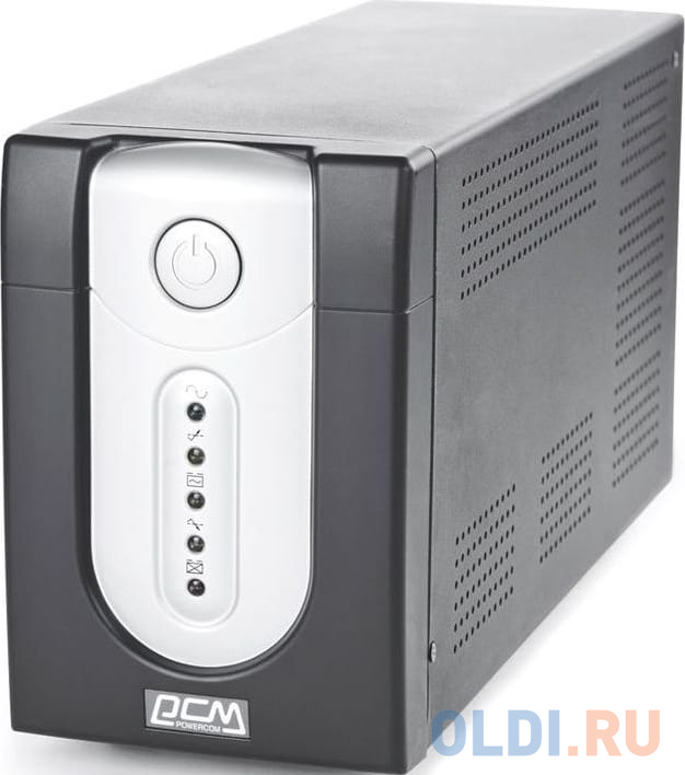 ИБП Powercom IMP-3000AP Imperial 3000VA/1800W USB,AVR,RJ11,RJ45 (6 IEC)*, черный