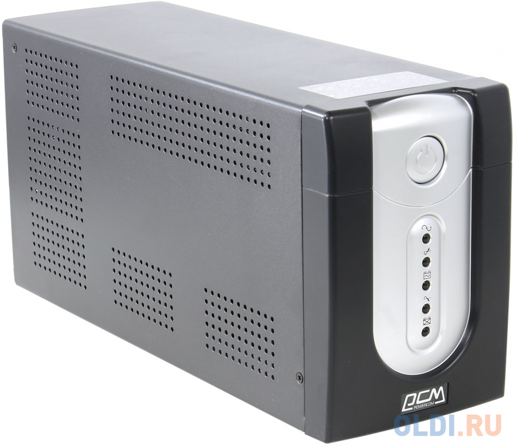 ИБП Powercom IMP-1200AP Imperial 1200VA/720W USB,AVR,RJ11,RJ45 (4+2 IEC)*