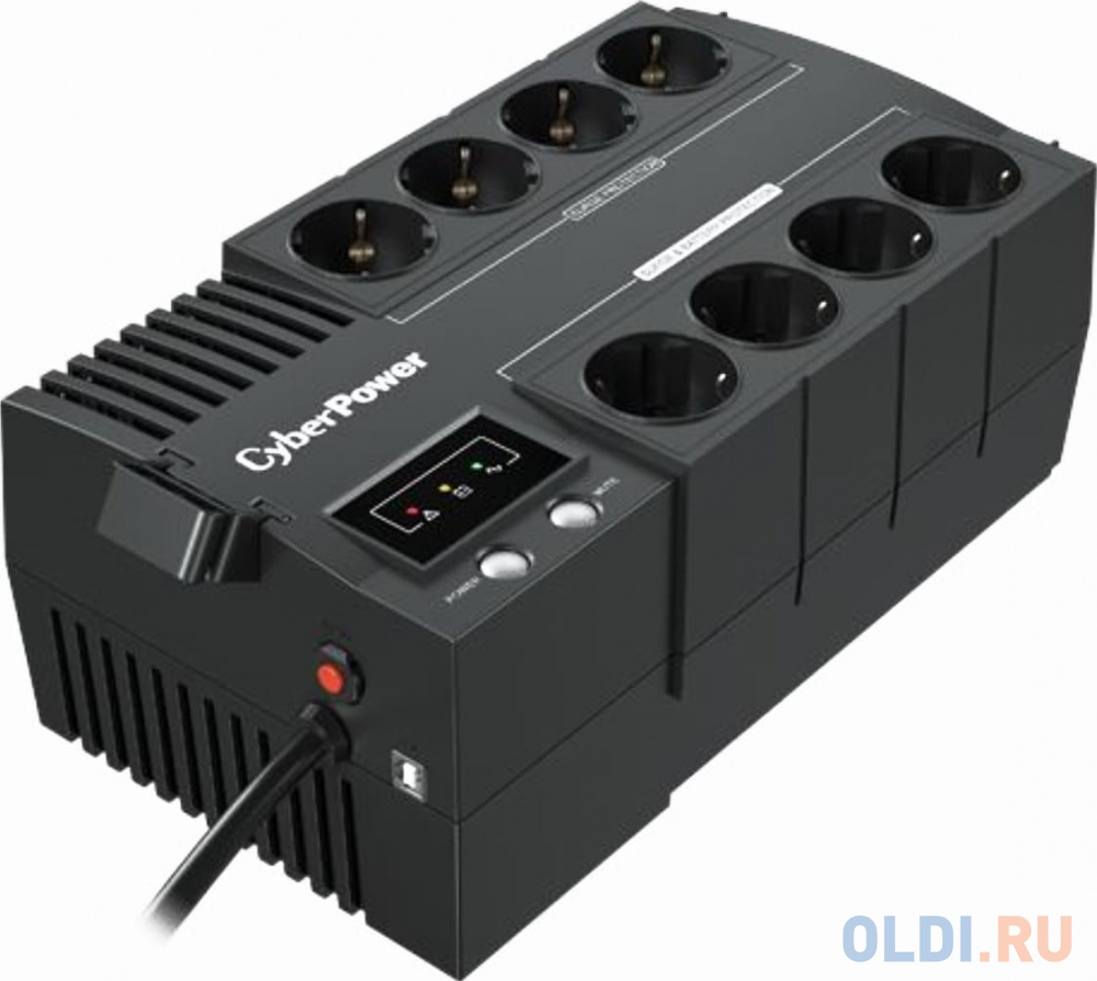   ОЛДИ ИБП CyberPower BS850E 850VA/480W USB (4+4 EURO)