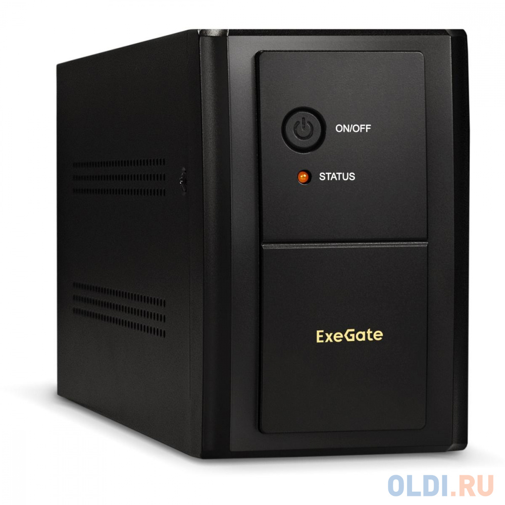 Exegate EP285527RUS ИБП ExeGate SpecialPro UNB-2200.LED.AVR.EURO.RJ.USB <2200VA/1300W, LED, AVR, 4 евророзетки, RJ45/11, USB, Black>