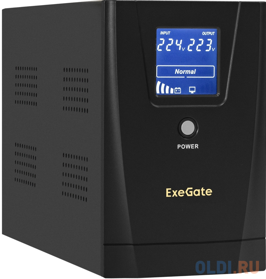 ИБП Exegate SpecialPro Smart LLB-2200.LCD.AVR.2SH.RJ.USB 2200VA