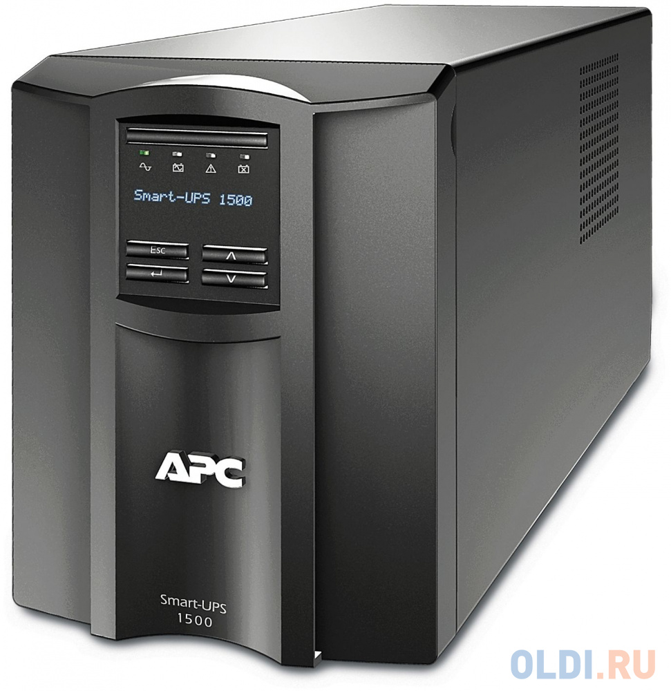 Источник бесперебойного питания APC Smart-UPS SMT1500IC 1000Вт 1500ВА черный