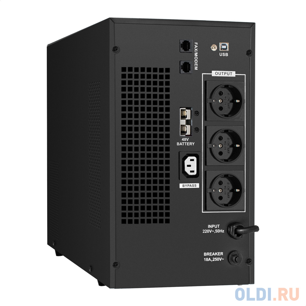 Комплект ИБП Exegate SineTower SZ-3000.LCD.AVR.3SH.1C13.RJ.USB 3000VA