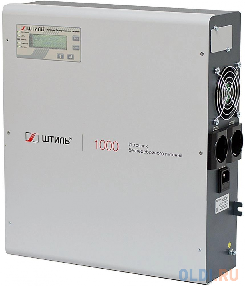   ОЛДИ Источник бесперебойного питания Штиль SW1000L 900Вт 1000ВА серый