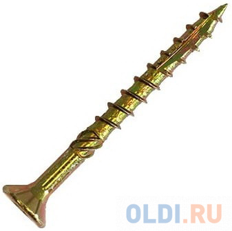 HIMTEX Проф. Саморез по дереву желт. потай Torx 40 8x140 100 шт. 08140Fh