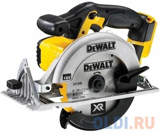 Дисковая пила без аккумулятора и зарядного устройства DCS391N-XJ DeWalt