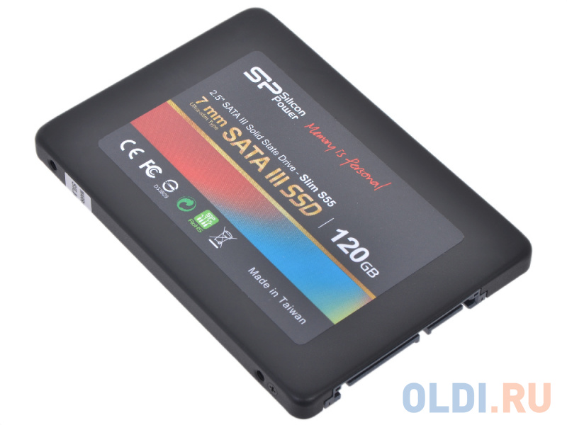 SSD накопитель Silicon Power SP120GBSS3S55S25 120 Gb SATA-III SP120GBSS3S55S25