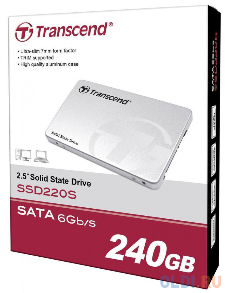 SSD накопитель Transcend SSD220S 240 Gb SATA-III