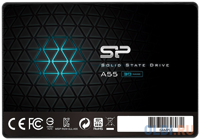 SSD накопитель Silicon Power Ace A55 256 Gb SATA-III