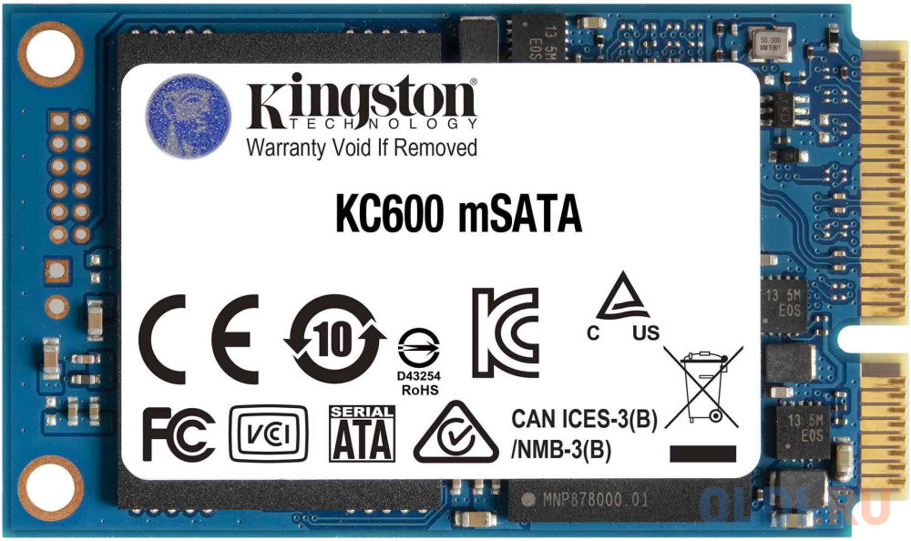 SSD Kingston  ОЛДИ SSD накопитель Kingston KC600 256 Gb SATA-III