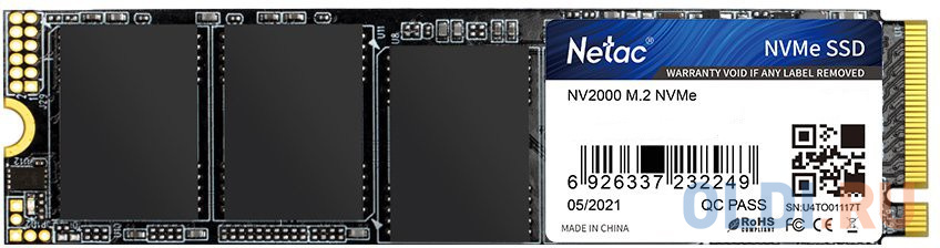 SSD Netac SSD накопитель Netac NV2000 1 Tb PCI-E 3.0 x4