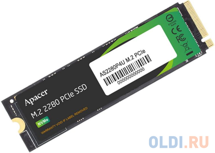 SSD Apacer SSD накопитель Apacer AS2280P4U 256 Gb