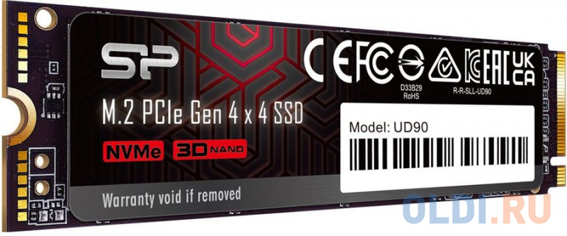 SSD накопитель Silicon Power UD90 1 Tb