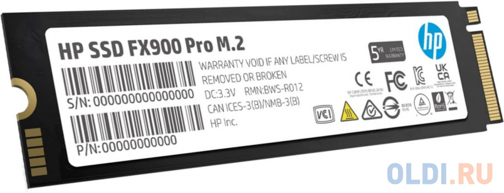 SSD накопитель HP FX900 Pro 2 Tb PCI-E 4.0 х4